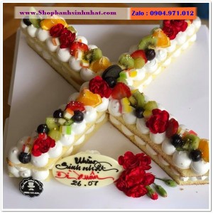 Bánh Sinh Nhật Chữ Cái & Số - RP09